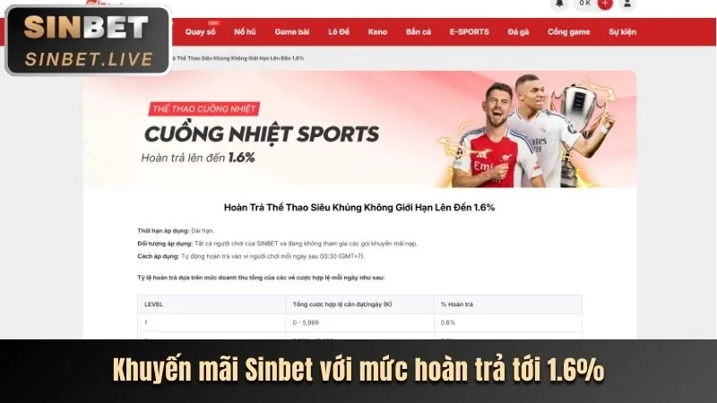 Giao diện K9CC khuyến mãi